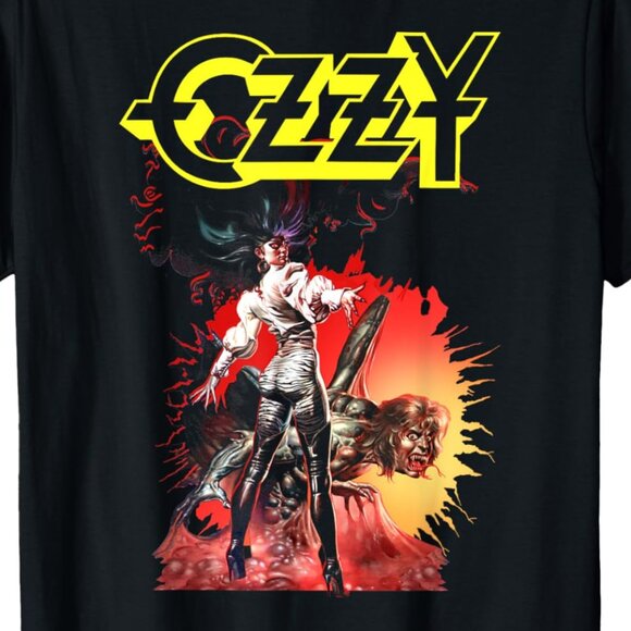 Ozzy Osbourne Ultimate Sunburst Shirt Retro Rock Graphic Tee | Metal Icon Fan 17 - Picture 2 of 5